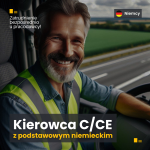 Kierowca C/CE z podstawowym niemieckim