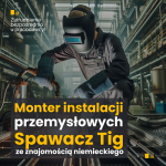 Monter instalacji przemysłowych/Spawacz TIG  z niemieckim