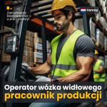 Operator wózka widłowego – Pracownik produkcji