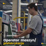 PRACA NIEMCY- Operator maszyn- prefabrykacja