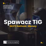 Spawacz TIG - Niemcy, Bawaria