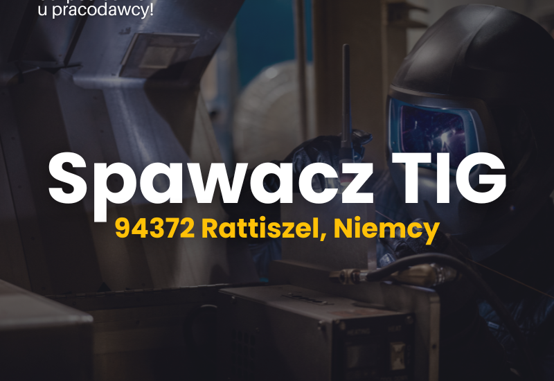 Spawacz TIG – Niemcy, Bawaria