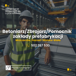 Betoniarz-Zbrojarz-Pomocnik. Praca Mszczonów, Poznań i Bielsko-Biała