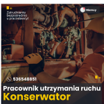 Pracownik utrzymania ruchu/ Konserwator