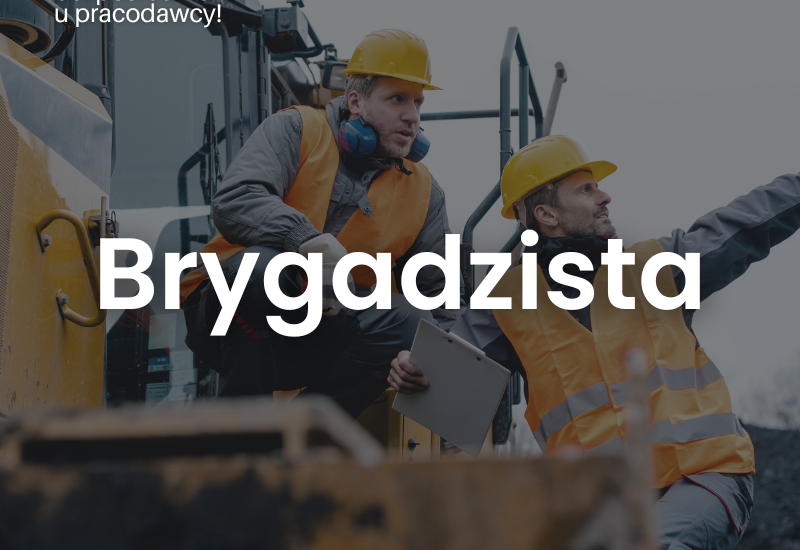 Brygadzista / Prowadzący na budowie – Niemcy