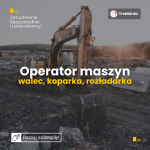 Operator maszyn – walec, koparka, rozkładarka – Trzebinia